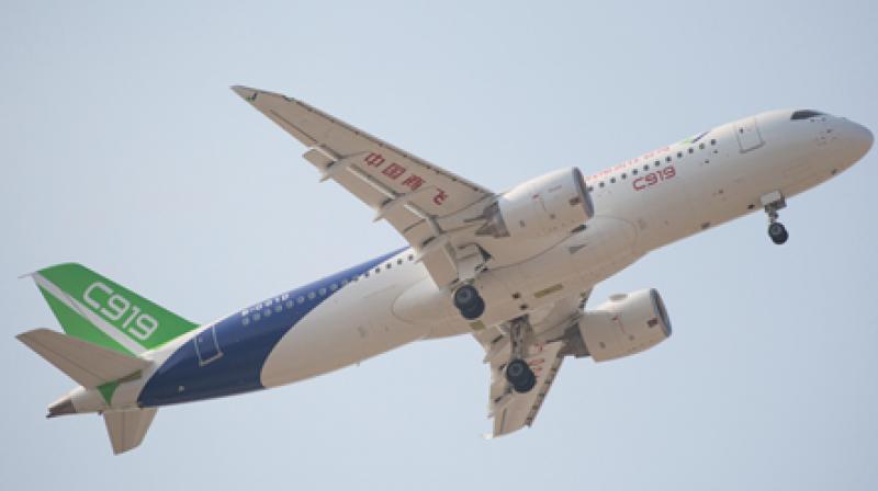 The C919 has dozens of customers that have placed orders and commitments for 815 jets. (Photo: COMAC)