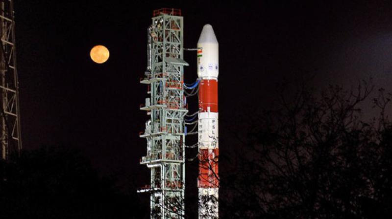 The PSLV with two strap-on configuration has been identified for this mission and the configuration is designated as PSLV-DL.