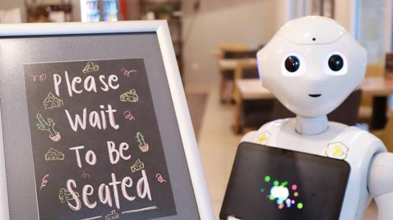 Developed by Japanese company Softbank, Pepper needed to be modified to be able to hear customers in the noisy environment of a cafe.