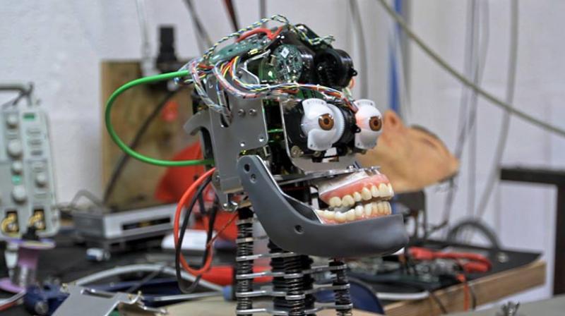 He calls Ai-Da - named after British mathematician and computer pioneer Ada Lovelace - the worlds first  AI ultra-realistic robot artist , and his ambition is for her to perform like her human equivalents. (Representational Photo: Engineered Arts)