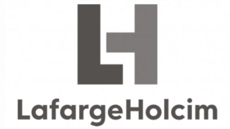 The LafargeHolcim logo.