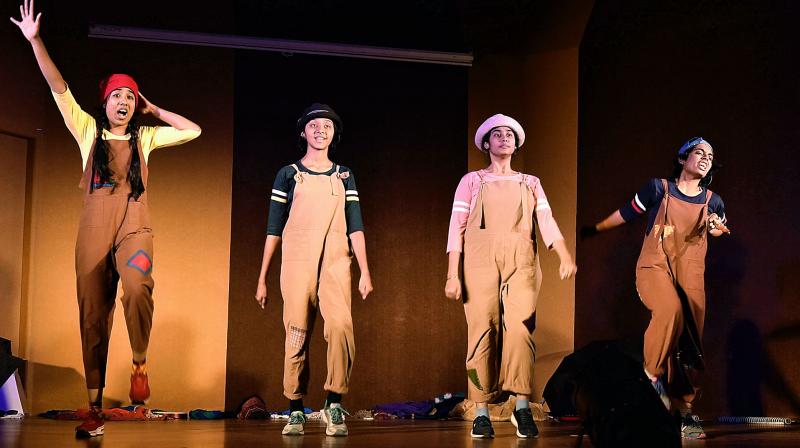 The engaging childrens play largely focuses on the social message that every drop of water counts. (Photo: DC)