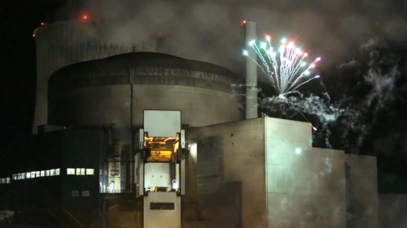 Activists launched a firework in the perimeter of a French nuclear plant (Representational Image | AFP)