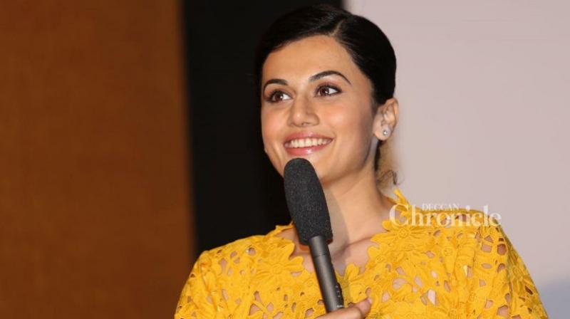 Taapsee was last seen in the critically acclaimed Pink.