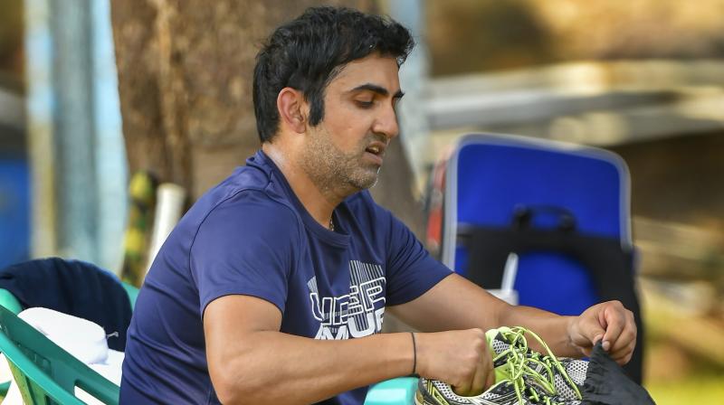 While its a dream for any player to retire in an Indian jersey, Gambhir will be happy that he is calling it quits on his own terms even though his state team is in a spot of bother. (Photo: PTI)