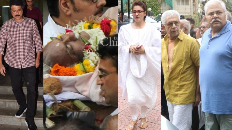 Bollywood stars pay their last respects to veteran director Kundan Shah