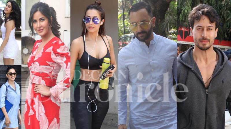 Photos: Tiger, Katrina, Saif, Malaika and others snapped in Mumbai Photos: Tiger, Katrina, Saif, Malaika and others snapped in Mumbai