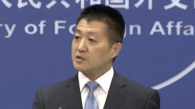 Chinese Foreign Ministry spokesman Lu Kang. (Photo: AP)