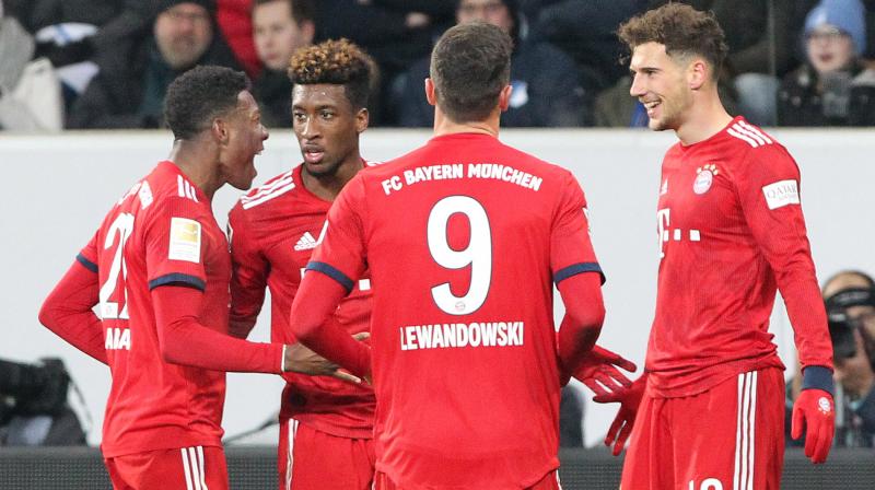 This was a dominant display from Niko Kovacs side as Goretzka stole the show in midfield with two clinically taken goals before Hoffenheim rallied after the break and pulled a goal back through Nico Schulz. (Photo: AFP)