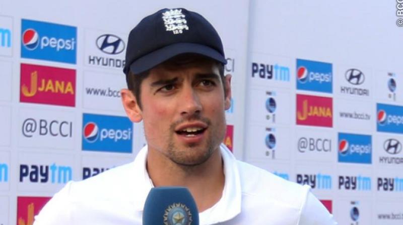 We played some good cricket at stages in these first two games. We need to win a couple of games to get ourselves back in the series, said England skipper Alastair Cook after India won the Vizag Test by 246 runs. (Photo: BCCI)