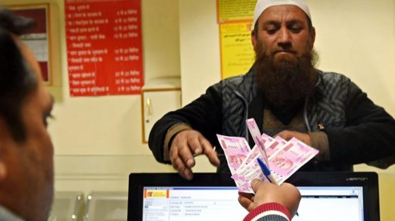 The Reserve Bank of India provided Rs four crore to the GPO and other post offices in Mumbai around 12 pm. (Photo: PTI)