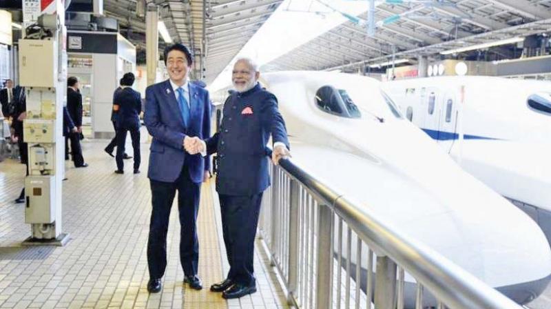 The plan to get a bullet train from Japan should be dropped entirely until we establish our own technologies.