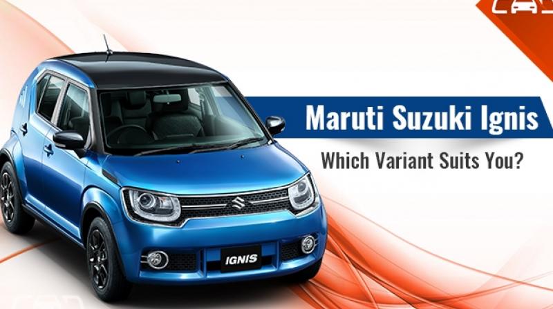 Maruti Suzuki Ignis variant explained