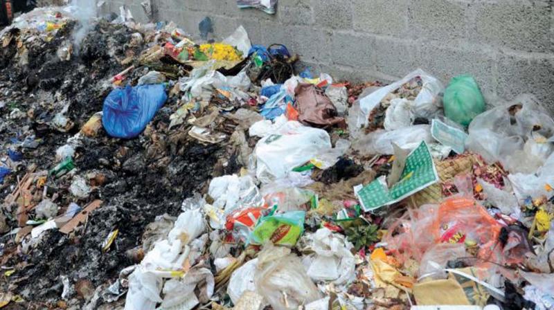 Most residents pointed out that the usage of plastic and its improper disposal made the environment difficult to live in