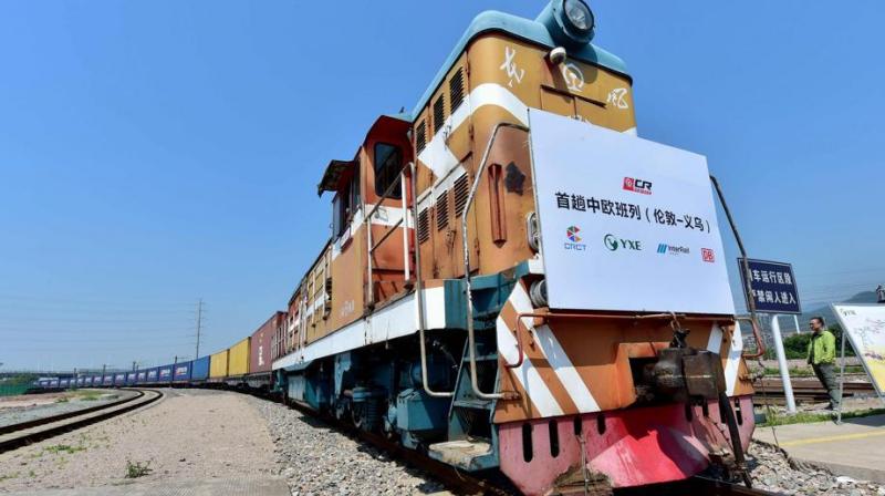 Modern-day Silk Road: First UK to China cargo train covers 12,000km in 20 days