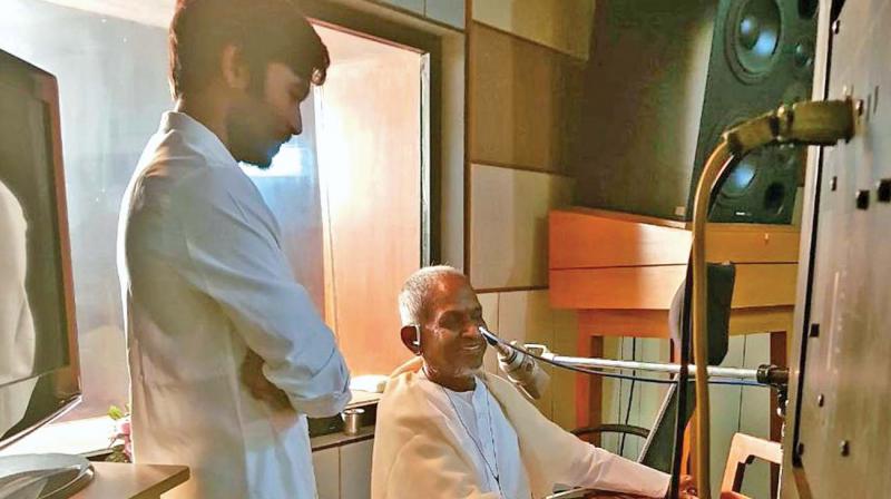 It is learnt Raja was brought on board for an intense song and the national award-winning actor shared his happiness after the recording.