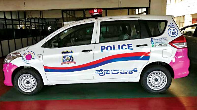 The city police are all set to roll out Pink Hoysala Teams - a patrolling service exclusively to ensure speedy response for women in distress.