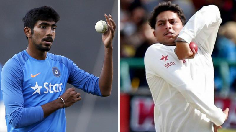 While Jasprit Bumrah received his maiden Test call-up, chinaman Kuldeep Yadav could not make the cut to the Indian squad for South Africa Tests. (Photo: AP / PTI)