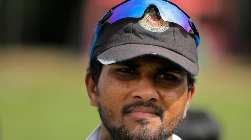 Dinesh Chandimal, who was last man out for 164 in Sri Lankas first innings in New Delhi on Tuesday, is the major victim of the latest changes made to rejuvenate the national fortunes. (Photo: )