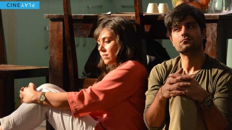 Maanvi Gagroo and Sunny Hinduja in a still from the film.