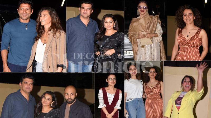 In Photos: Vidya, Farhan-Shibani & others attend Photograph screening