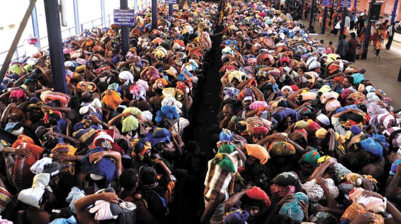 Last season, a total of 16.66 lakh pilgrims availed of the virtual queue system, which is an attempt on the part of the Kerala Police to manage and control the crowd.