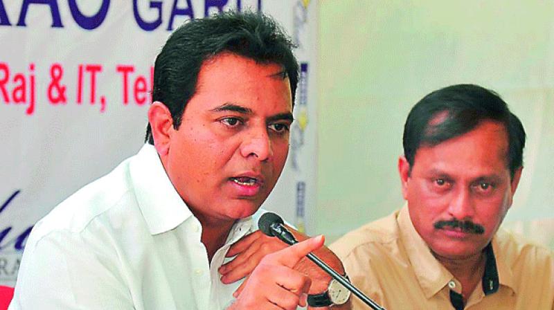 Minister K.T. Rama Rao on Monday alleged that the Opposition parties were playing Shikandi  politics with the help of a retired professor (TJAC Kodandaram) as they were unable to face the TRS directly.