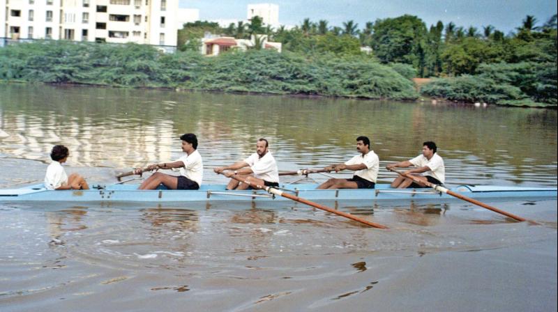 File photos of various regattas underway.