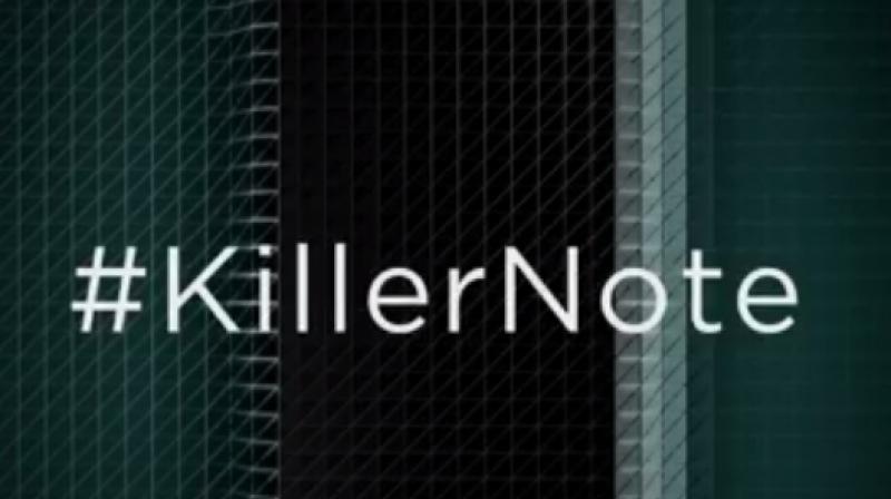 Teased Killer Note (Photo: screengab of a video posted on Lenovo Mobile Indias Facebook page)
