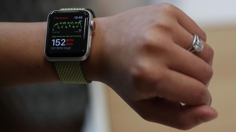 Heather bought the watch hoping to track her health (Photo: AFP)