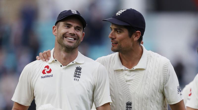 Anderson is three years older than his great friend Alastair Cook, who retired from Test cricket after the match at the Oval but has no immediate plans to quit. (Photo: AFP)