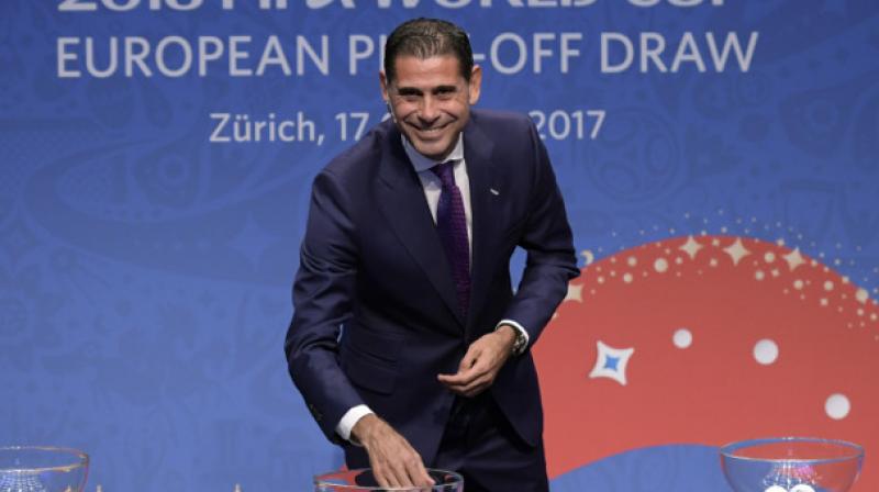 Former Spanish Football Association sporting director Fernando Hierro has been appointed as Spain football teams new head coach, it was confirmed on Wednesday. (Photo: AFP)