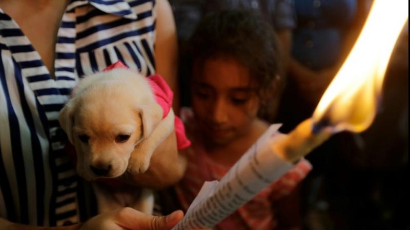 Locals have been putting their faith in the healing powers of Saint Lazarus since the 19th century, when a deadly cholera epidemic struck Nicaragua. (Photo: AFP)