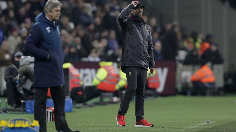 It could have been even worse for Liverpool had Declan Rice and Mark Noble not failed to hit the target with huge chances to claim all three points for West Ham. (Photo: AP)