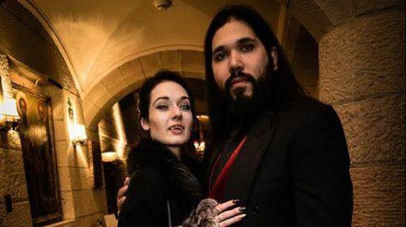 The couple is set to get married in a vampire themed wedding (Photo: Facebook)