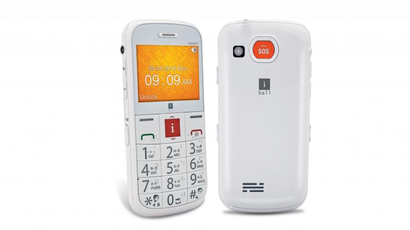 The iBall Aasaan 4 comes with unique features of Braille and Talking keypad for the visually impaired as well as mobile tracker which alerts one of the predefined family members once the new SIM card is inserted.