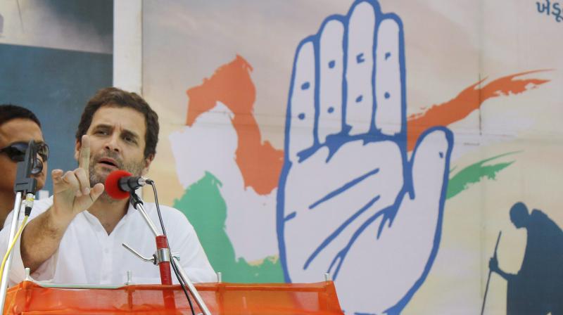 In the Congress you will see women at every level in the organisation, Congress vice-president Rahul Gandhi said. (Photo: PTI)