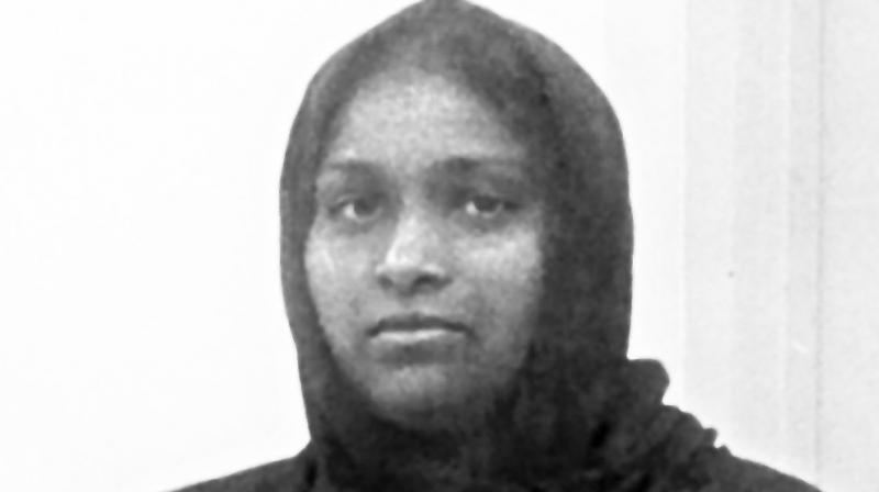 A picture of P Lakshmi, provided by her family