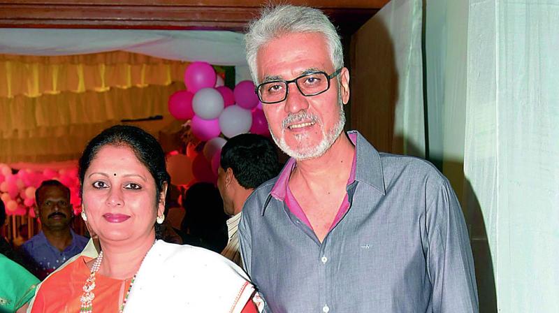 Jayasudha and Nitin Kapoor in happier times.