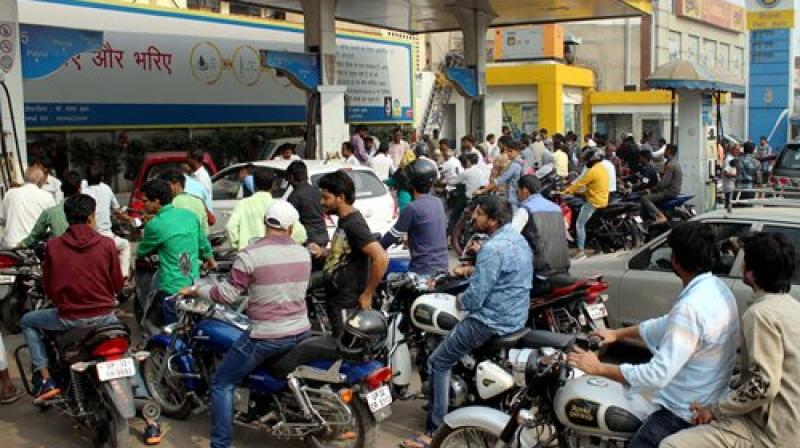 One fuel station owner admitted that although stations with SBI swipe machines had been directed to issue upto Rs 2,000 to people (Representational image)