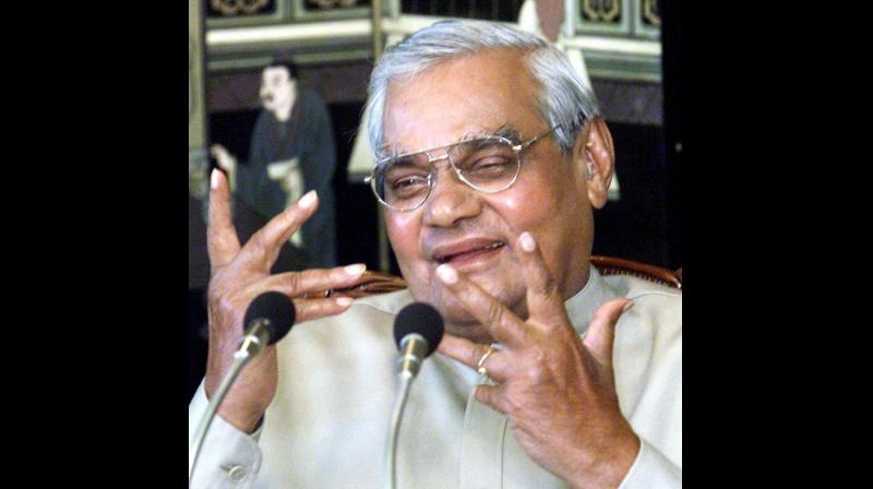 Atal Bihari Vajpayee respected the right to dissent or disagree, as a part of polemics, and yet engaged with the dissenter, within and beyond his own party, which is so important in current times. (Photo: File | PTI)