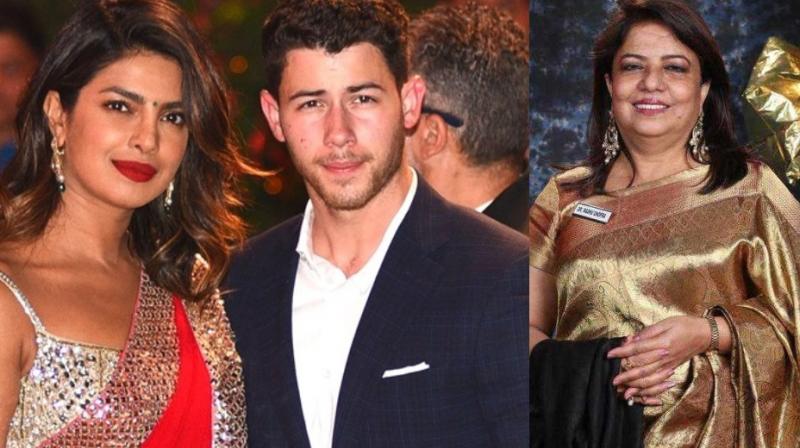 Priyanka Chopras mother met Nick Jonas during his recent India visit.