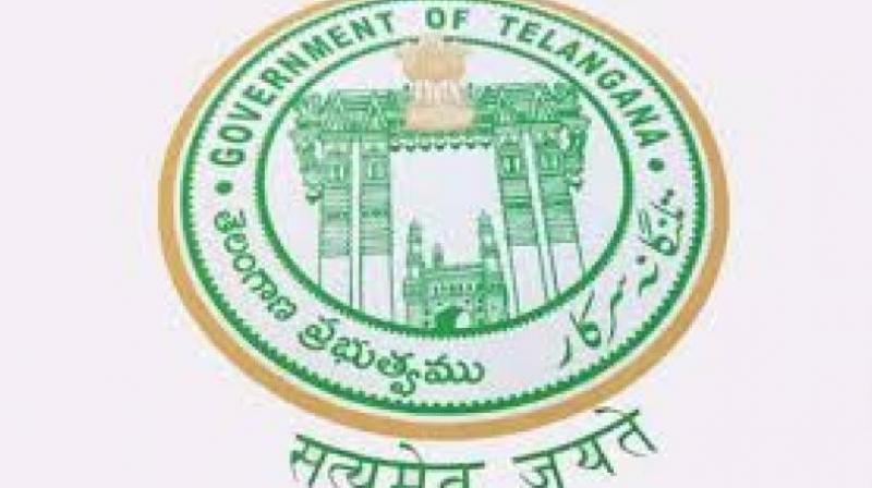 Telangana government logo.