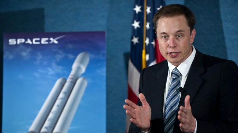 The billionaire said that combining three Falcon 9 rockets together had multiplied vibrations throughout the vehicle making it difficult to test without a launch. (Photo: AFP)