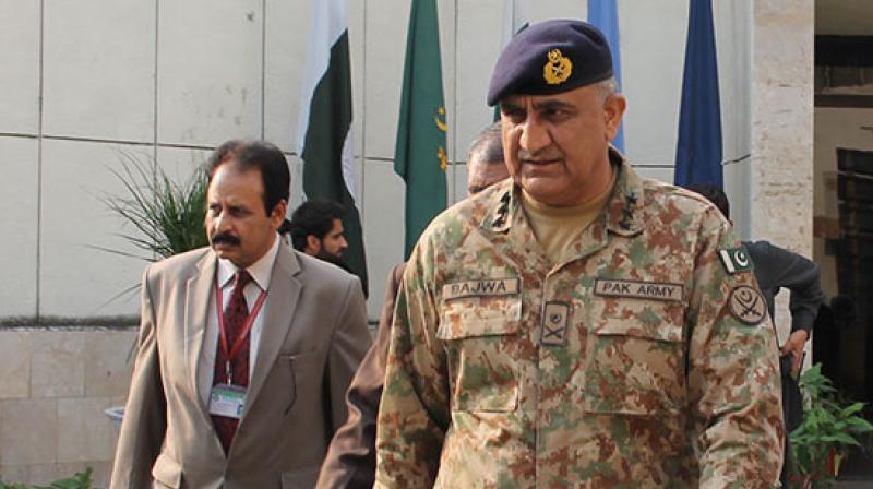 Lieutenant General Qamar Javed Bajwa (Photo: video grab)