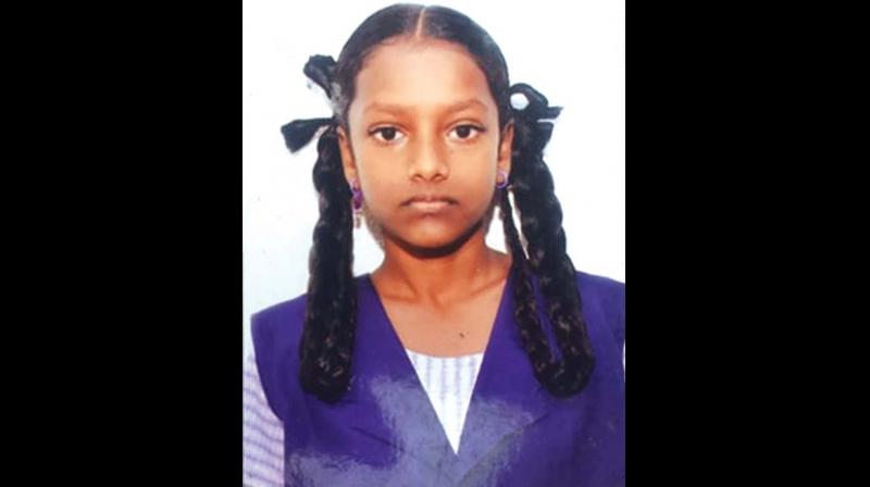 File picture of Vijaya alias Vijayalakshmi who was killed in wall collapse due to cyclone Gaja after her parents kept her secluded in a small hut on the girl attaining puberty in Thanjavur district.