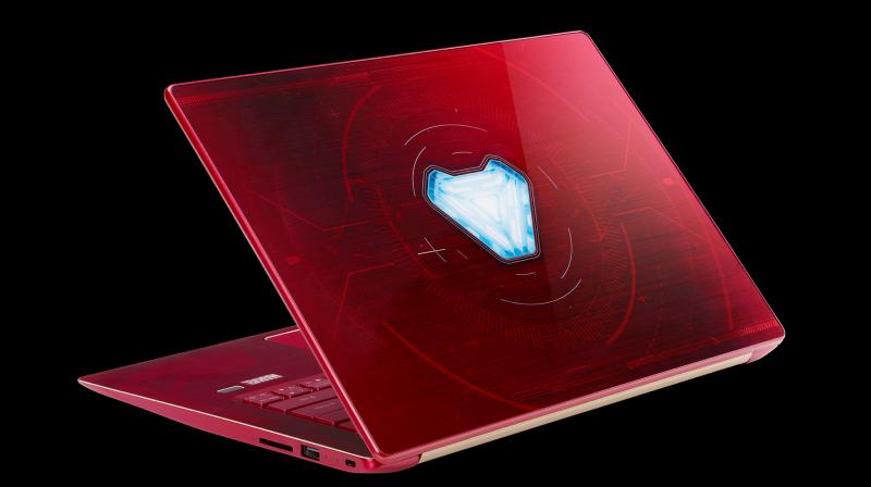 The notebooks will be available in the Indian market from 20 April 2018. (Photo: Swift 3 Iron Man Edition)