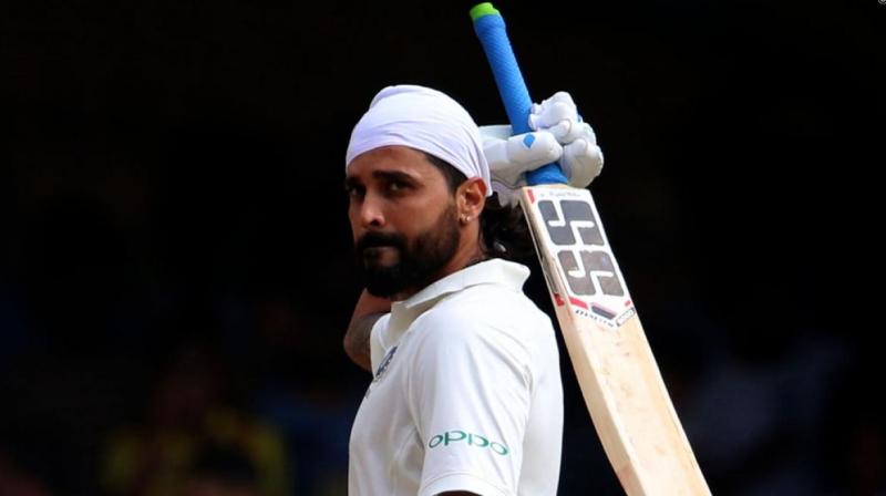 Murali Vijay played a fine innings of 105 before he was dismissed by Wafadar.(Photo: BCCI)