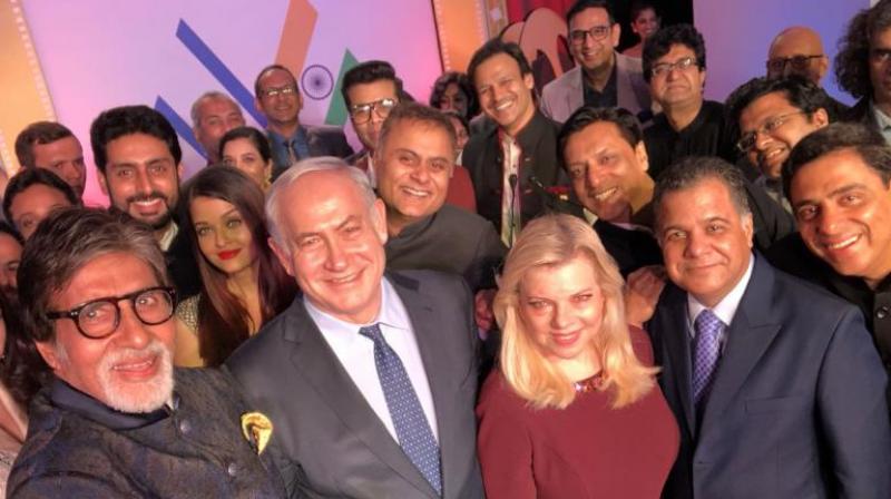 Israeli Prime Minister Benjamin Netanyahu did what many filmmakers in India have failed to so far  bringing former flames Vivek Oberoi and Aishwarya Rai Bachchan on the same stage again.