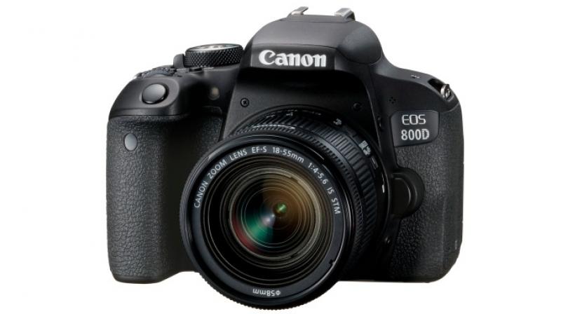 The EOS 800D is an entry level DSLR.